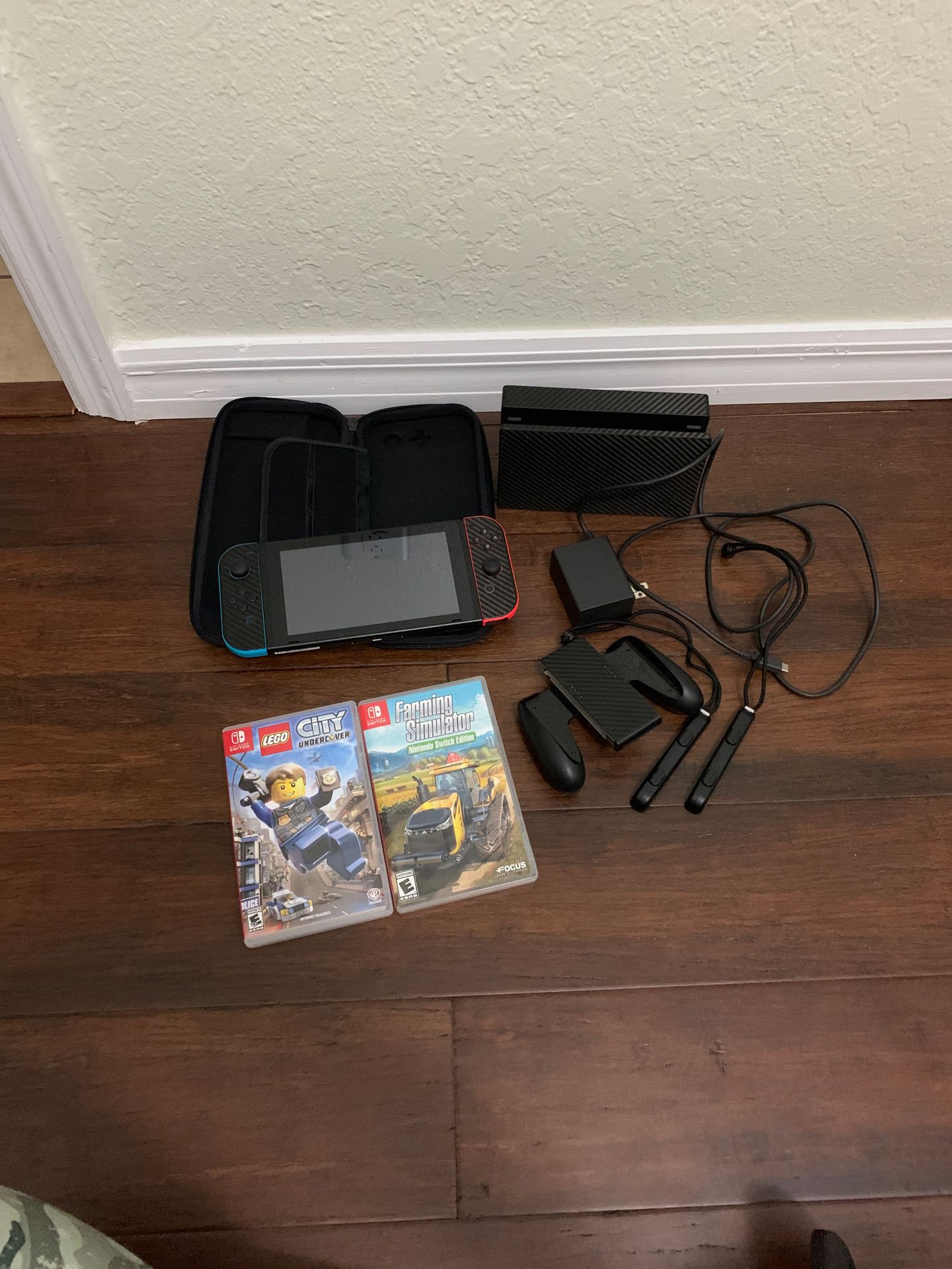 Nintendo switch console games and extras