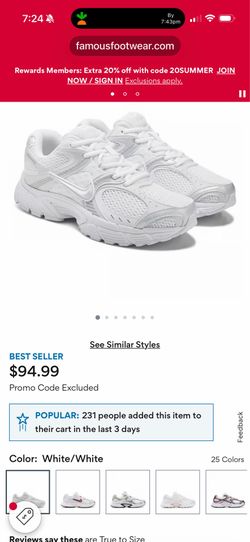 Brand new woman’s Nikes