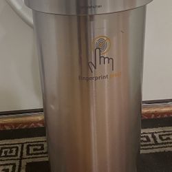 Simplehuman Slim Liner Rim Can with Stainless Steel Lid, 45 Liter Brushed Stainless Steel Indoor Kitchen Step Trash Can