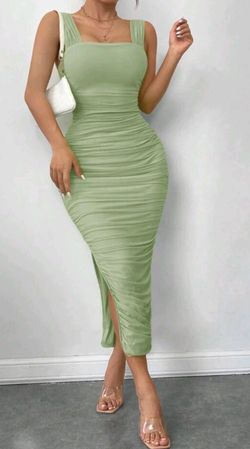 Green dress