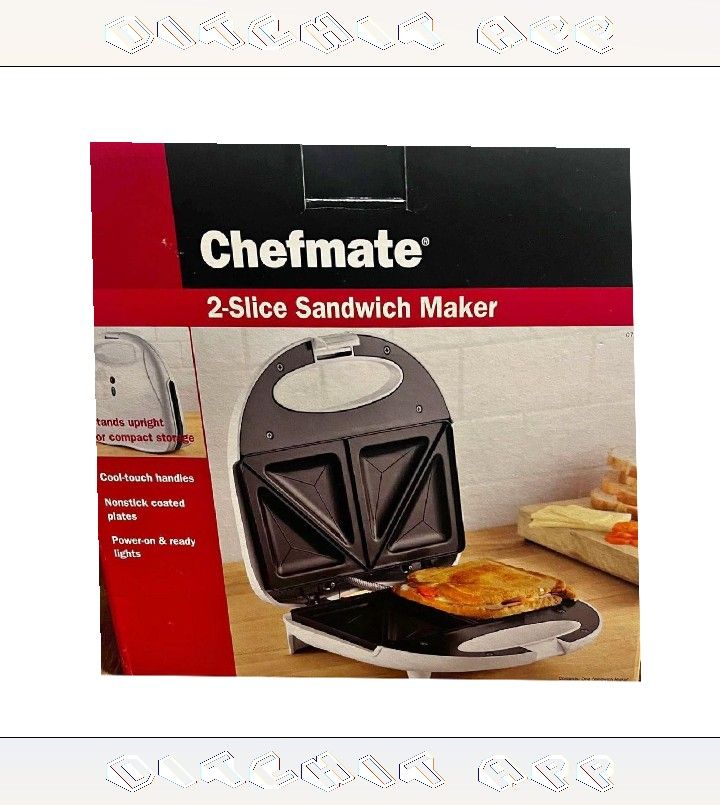 Sandwich Press Hot Toasted Meals in Minutes they training