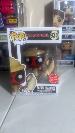 Funko Pop Safari Deadpool #931 GameStop Exclusive
