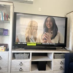 TV Stand with 2 Matching Bookshelves 