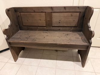 Church Pew Dining Bench
