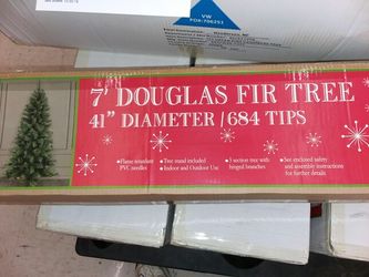7ft Douglas fur. New
