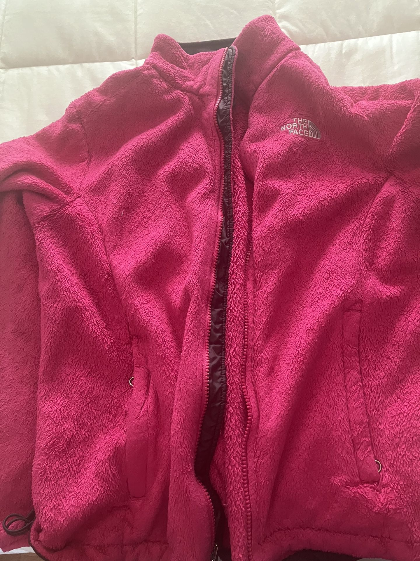 Authentic Women’s Pink North Face Fleece Jacket S/M