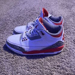 Jordan 3s Fire Reds