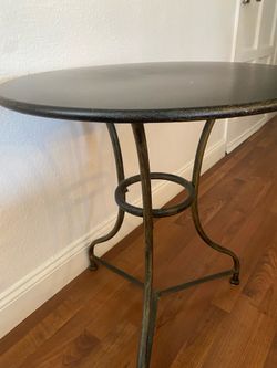 Round Metal Table