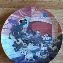 Disney 101 Dalmatians Collector Plate 