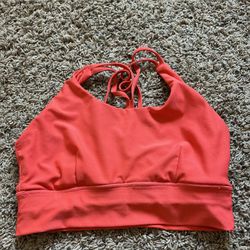 Athletic Works Size M Red Sports Bra