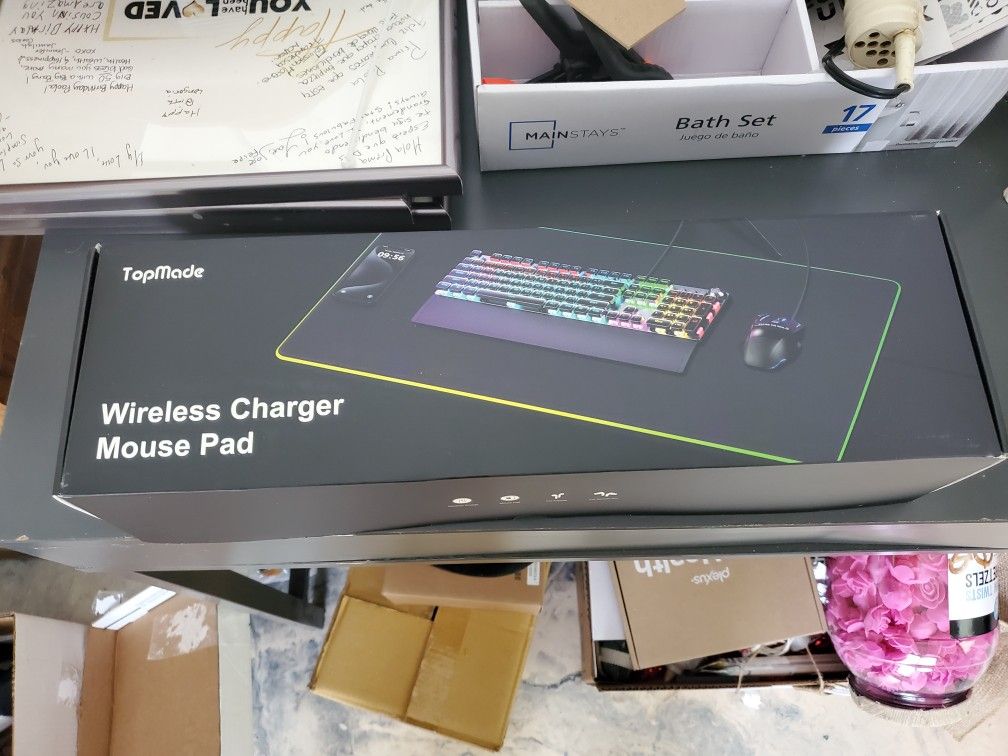 Wireless Charging Mouse Pad
