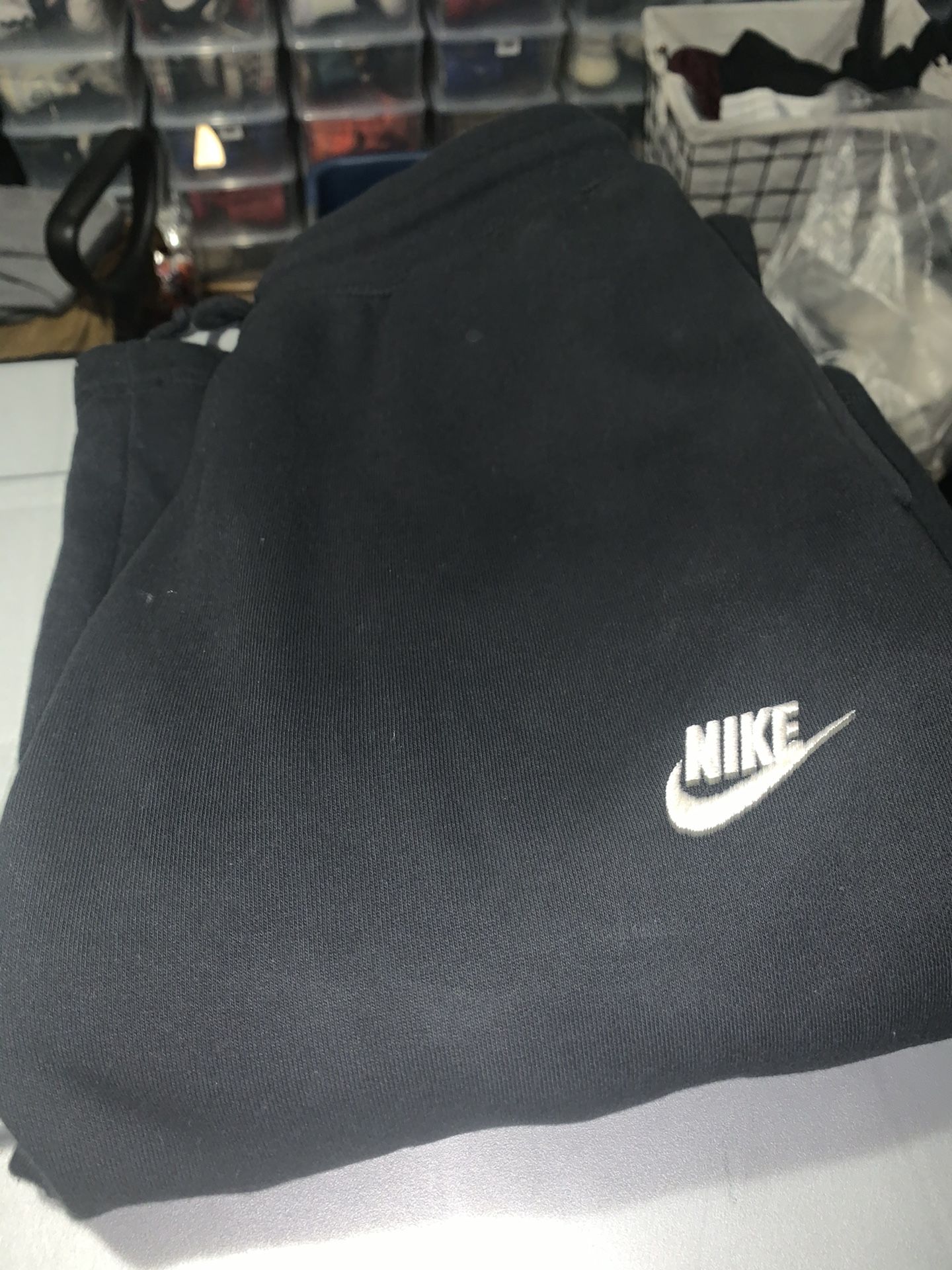 Black nike sweats