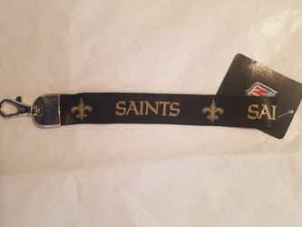 New Orleans Saints Wristlet Lanyard