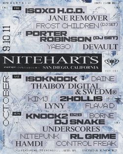 NITEHARTS VIP SAT and SUN