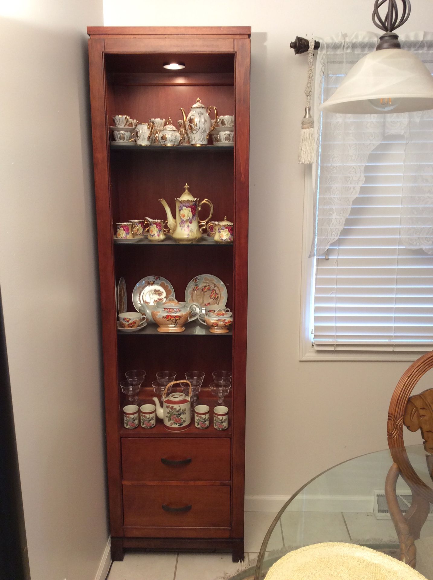 Small china cabinet