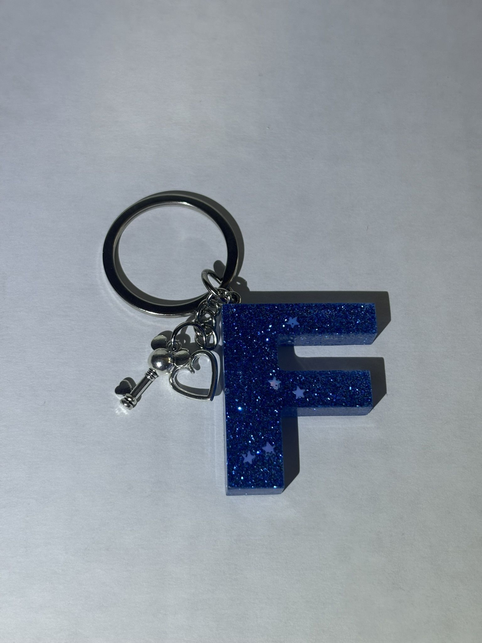 homemade resin keychain