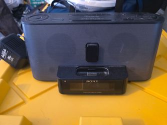 Sony Radio with iPod dock