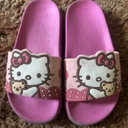 Pink Hello Kitty Sandals Toddler 7