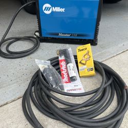 Brand New Miller Maxstar 210 Welder With Leads 