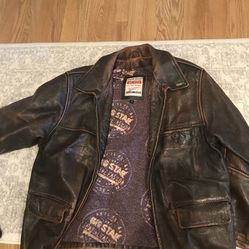 Leather jacket