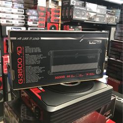 On Sale For 239 G3600.1d 1200 Watts Rms