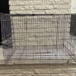 pet cage with 5 doors 24" X17" 3 front 2 on sides
