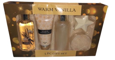 Freida and Joe Warm Vanilla 5pc Gift Set