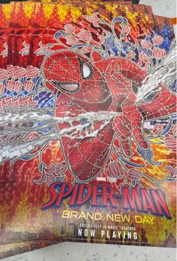 Spider-Man Brand New Day Labor Day Exclusive Poster Limited Edition