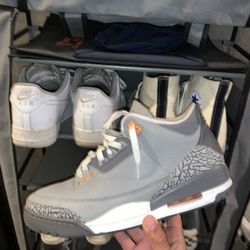 Jordan 3 Cool Grey Size 12