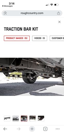 Rough Country Traction Bar Kit