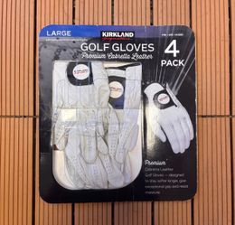 Kirkland Signature Golf Gloves 4-Pack Large
