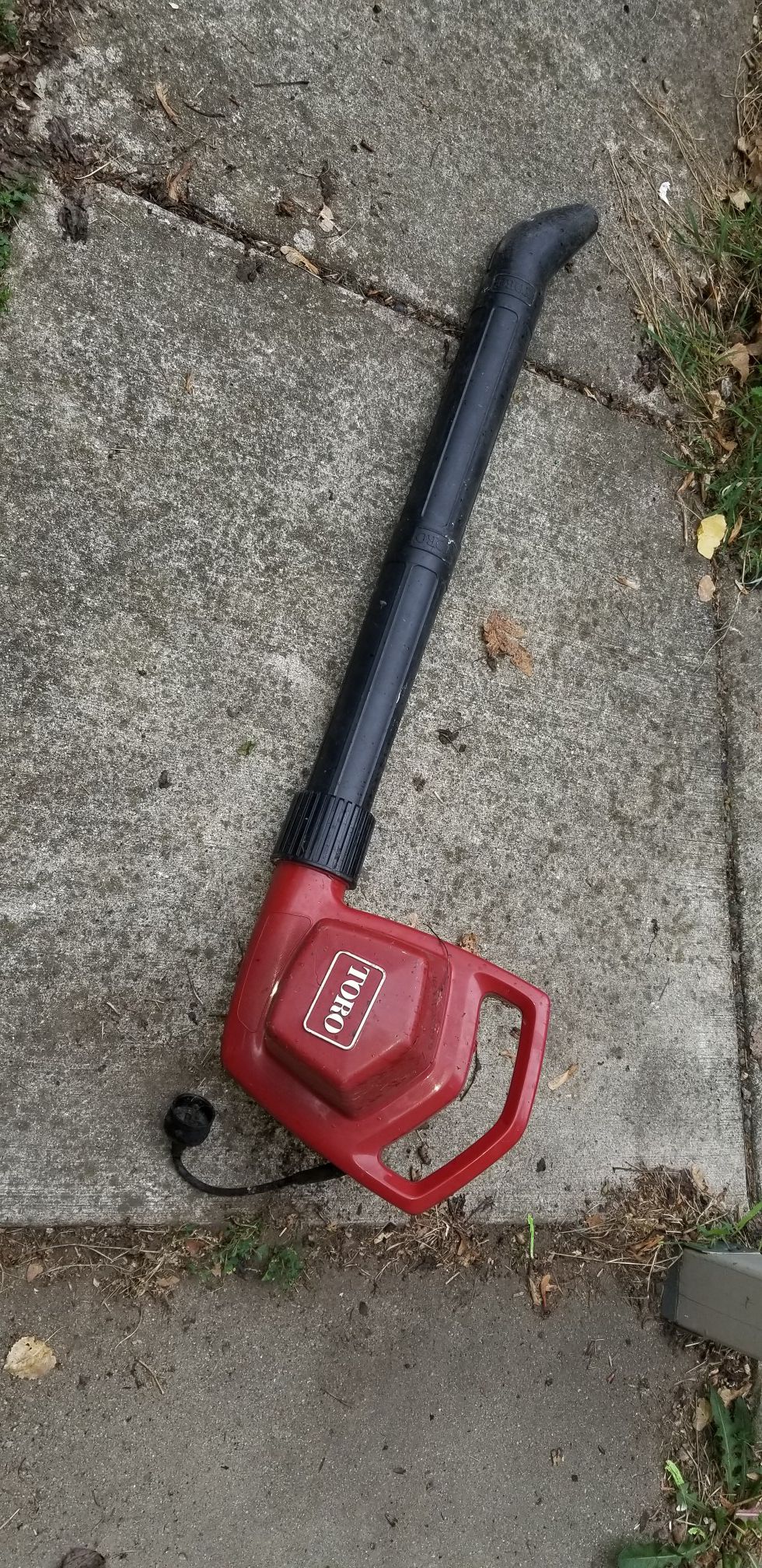 Outdoor leaf blower