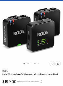 Wireless GO Microphone