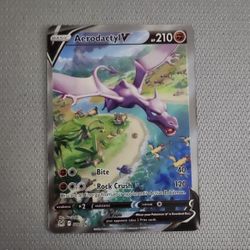 Aerodactyl V Lost Origin Pokemon Card