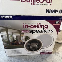 YAMAHA FLUSH MOUNT in-ceiling NS-IW280C speakers
