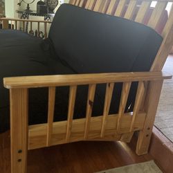 Wood Grain Futon(125$)