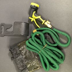 50ft Heavy Duty Expandable Garden Hose with Spray Nozzle