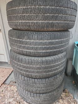Good Year Wrangler Tires only