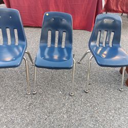 Three Children Chairs For Sale.