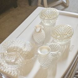 Fenton Hobnail Glassware
