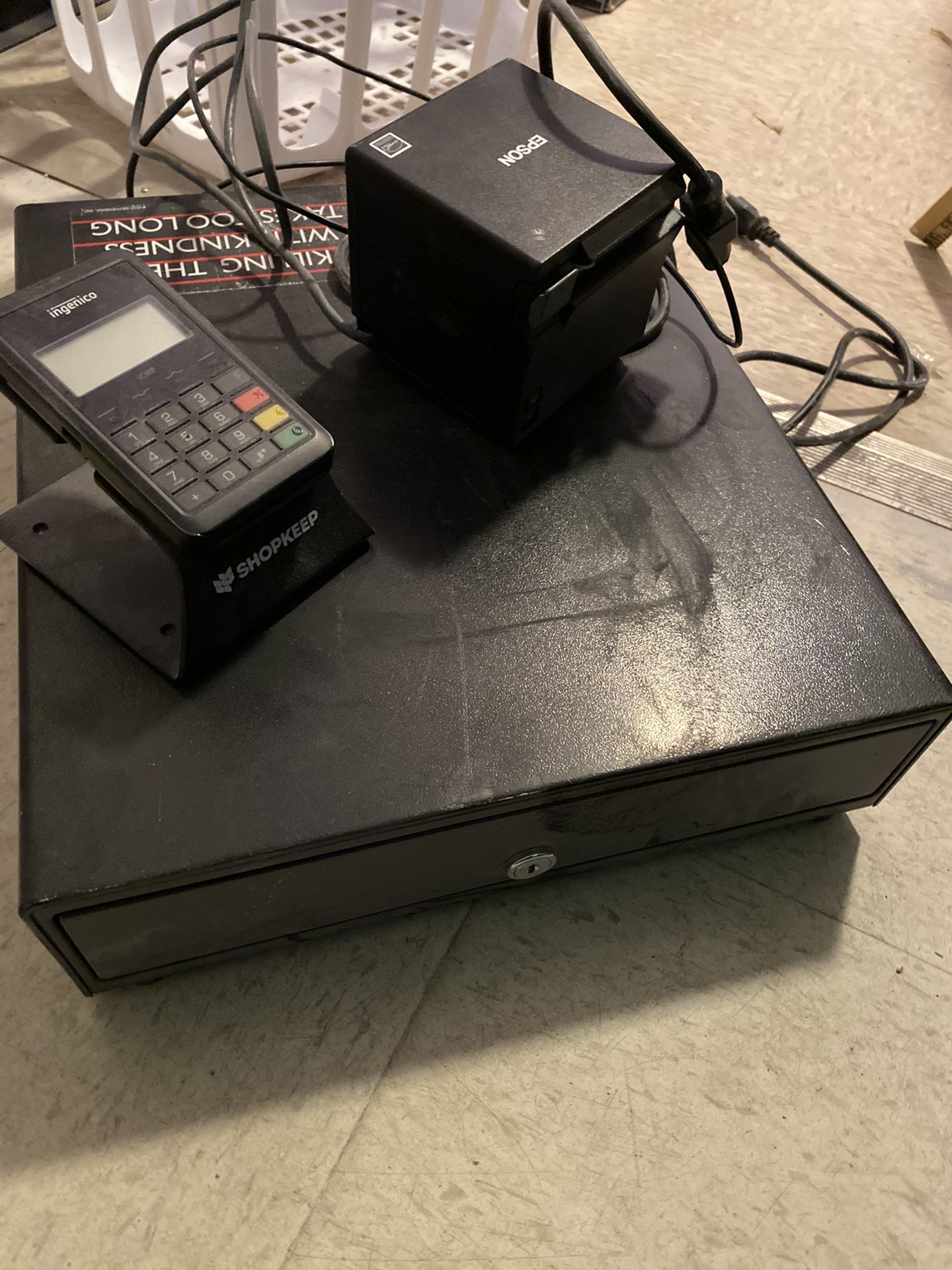 Cash Register And Printer 