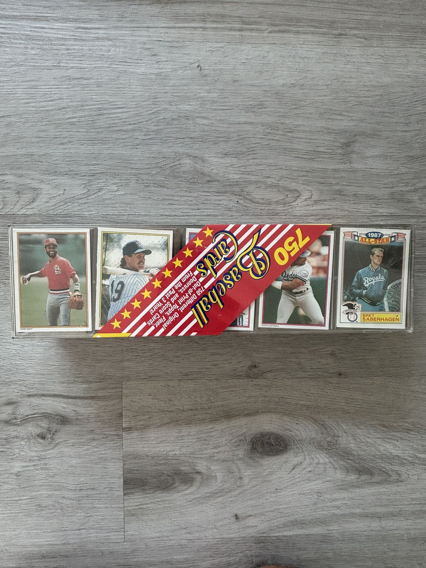 750 Sealed Vintage Baseball Cards