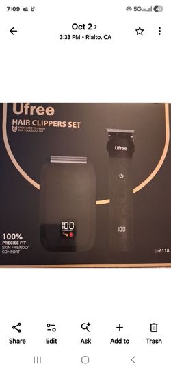 Ufree Hair Clippers Set U-6118