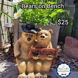 Bears On Bench 