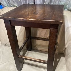Wooden bar stools, very stable and comfortable $25 each or $60 for 3