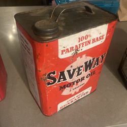 Vintage Motor Oil Can