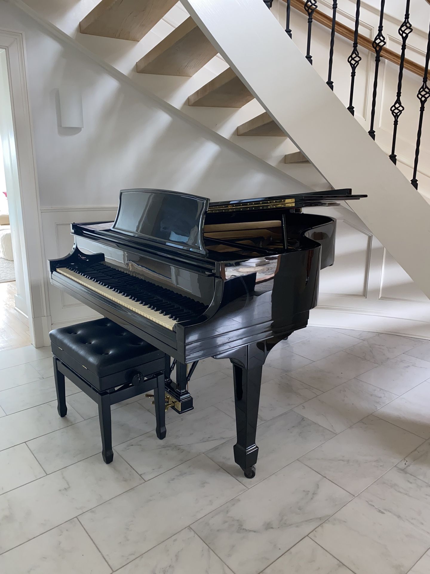 Refinished Steinway Model L y1946 For Sale By Piano Technician Yury Feygin