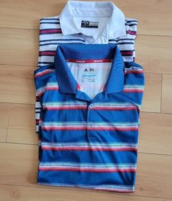 ADIDAS & Callaway Men's Golf Polo Shirts .Large
