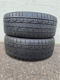 245 50 20 continental cross contact tires set of 2