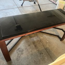 Glass Top T.V Table stand